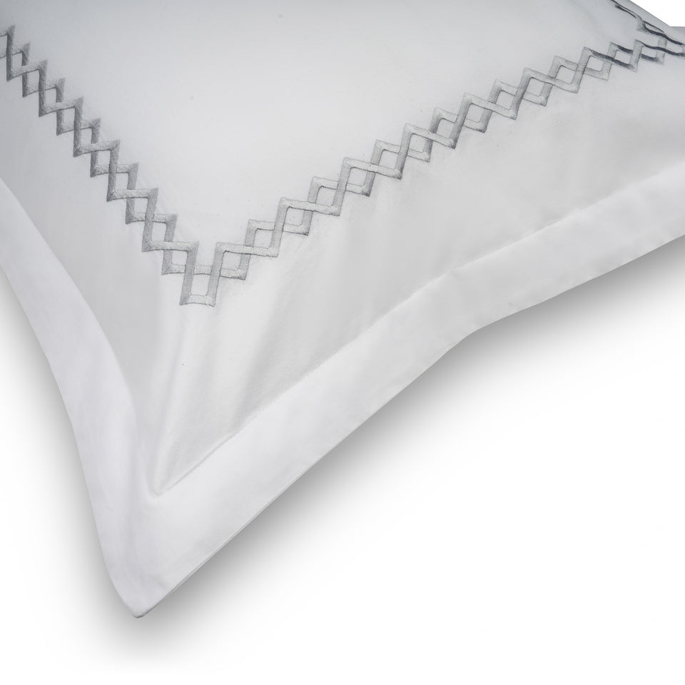 Modern white bedsheet