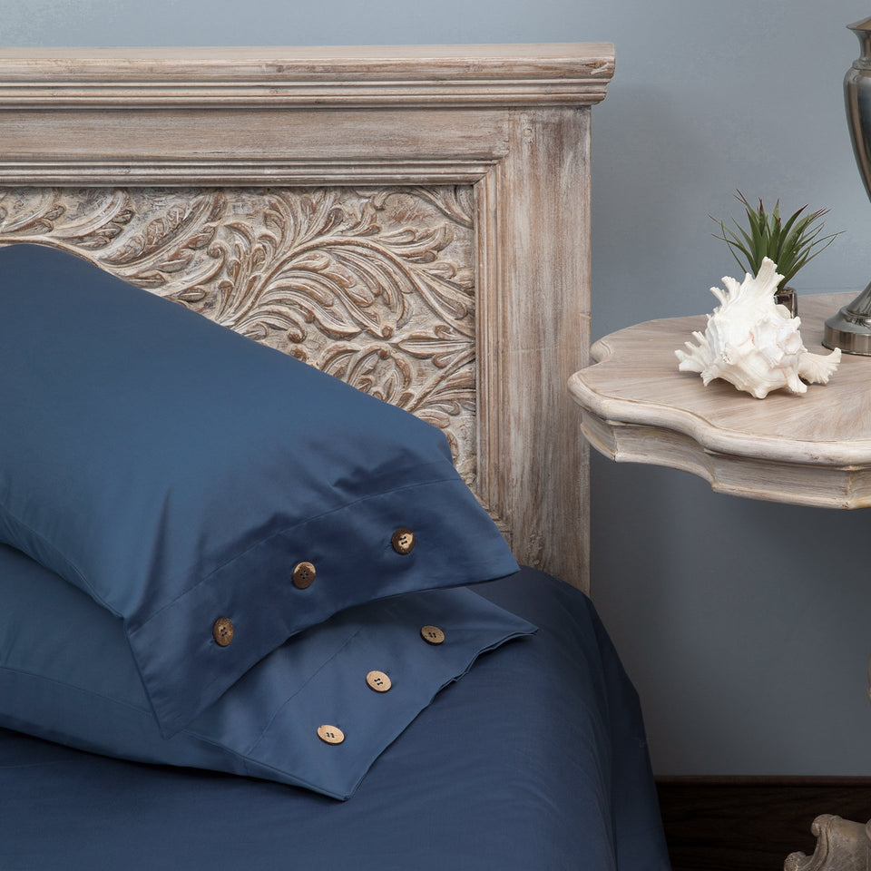 Modern blue bedding