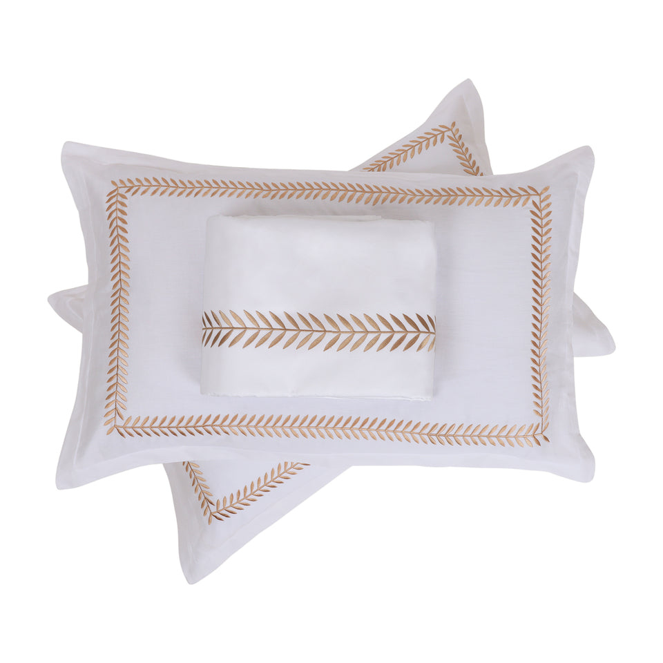 Spring Duvet Cover - White