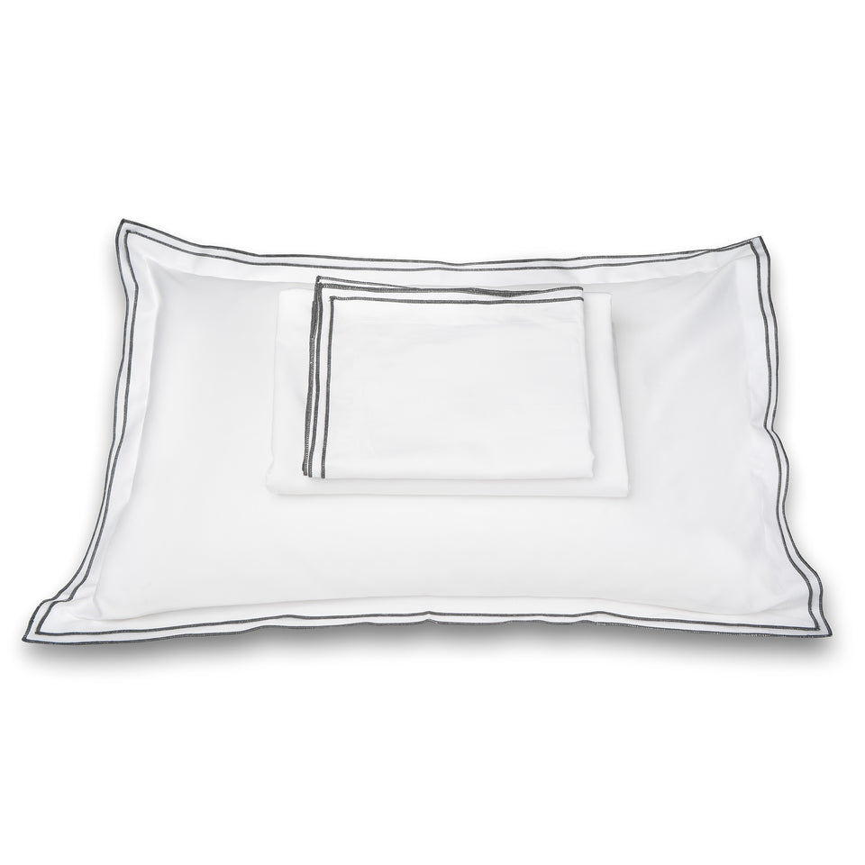 Modern white bedsheet