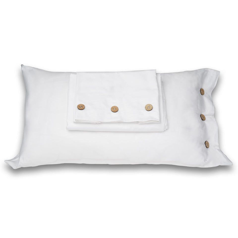 Modern white bedding