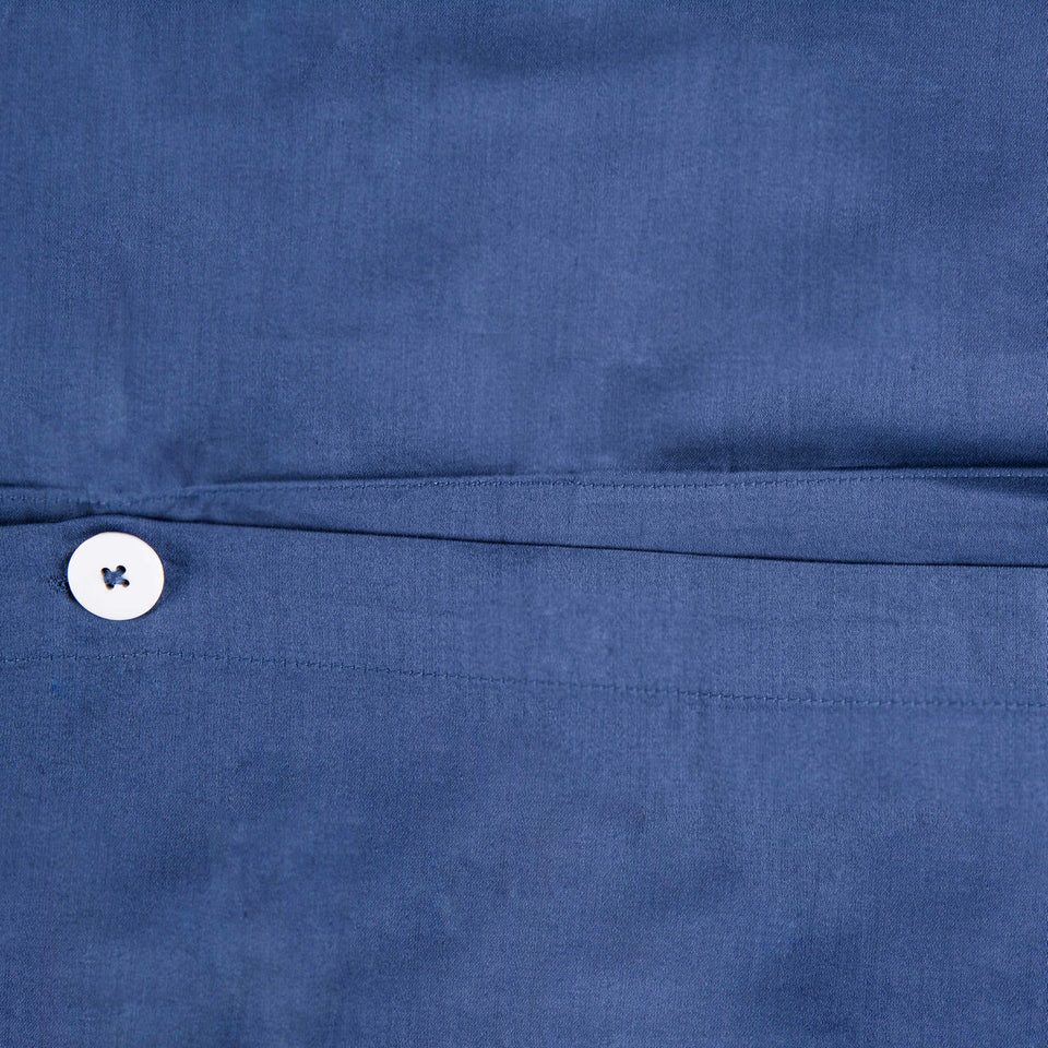 Solid Duvet Cover - Moonlight Blue