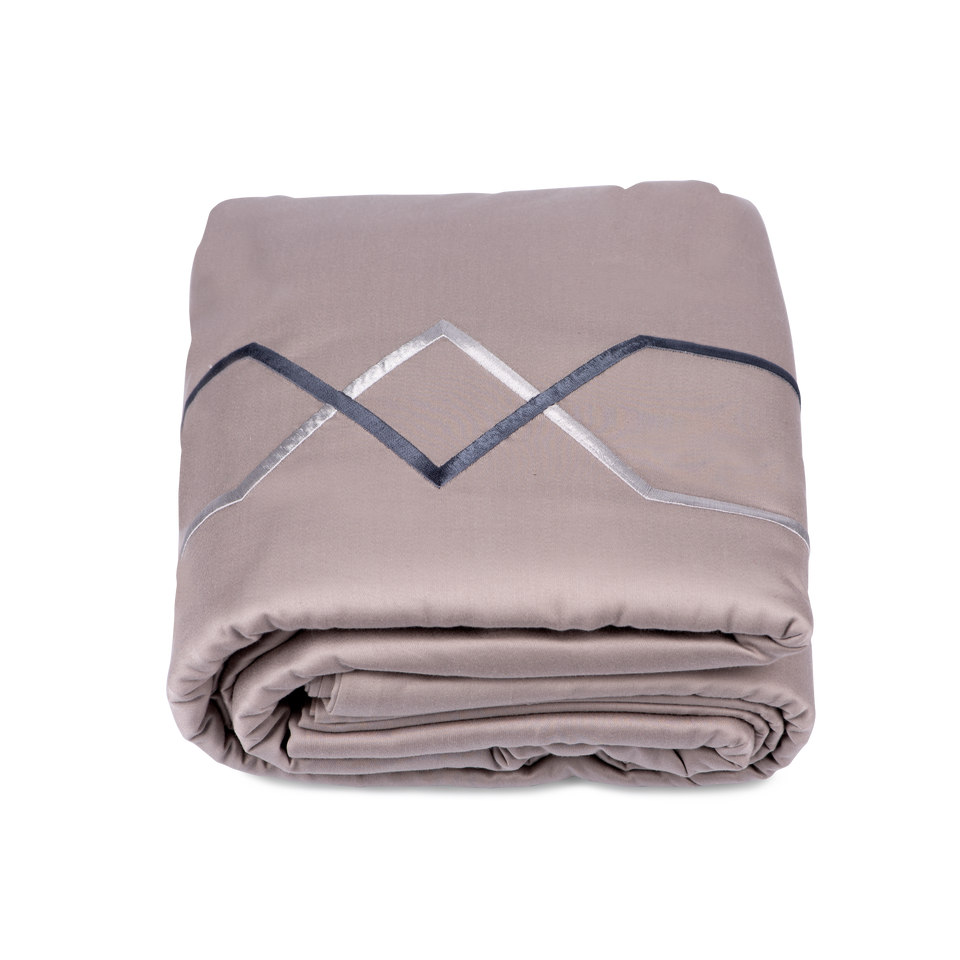 Mountain Trail Duvet Cover - Modern Grey