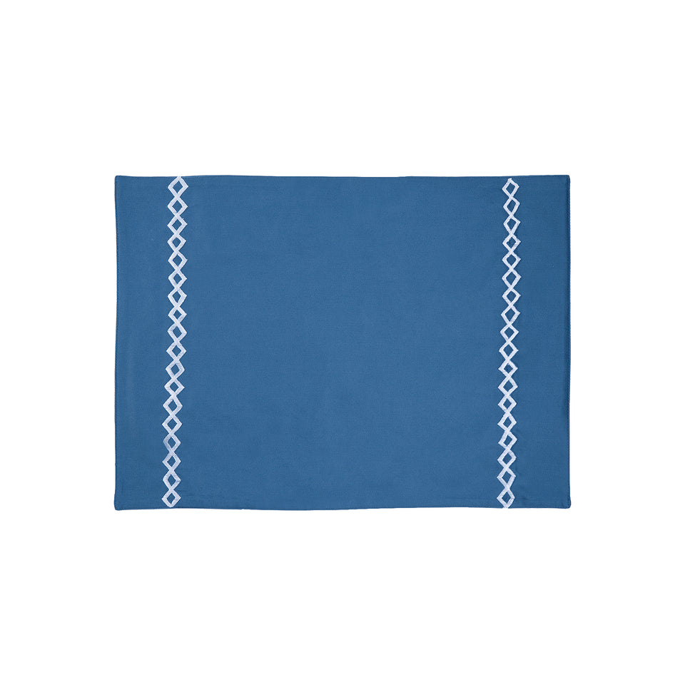 Cubes Tablemats - Moonlight Blue