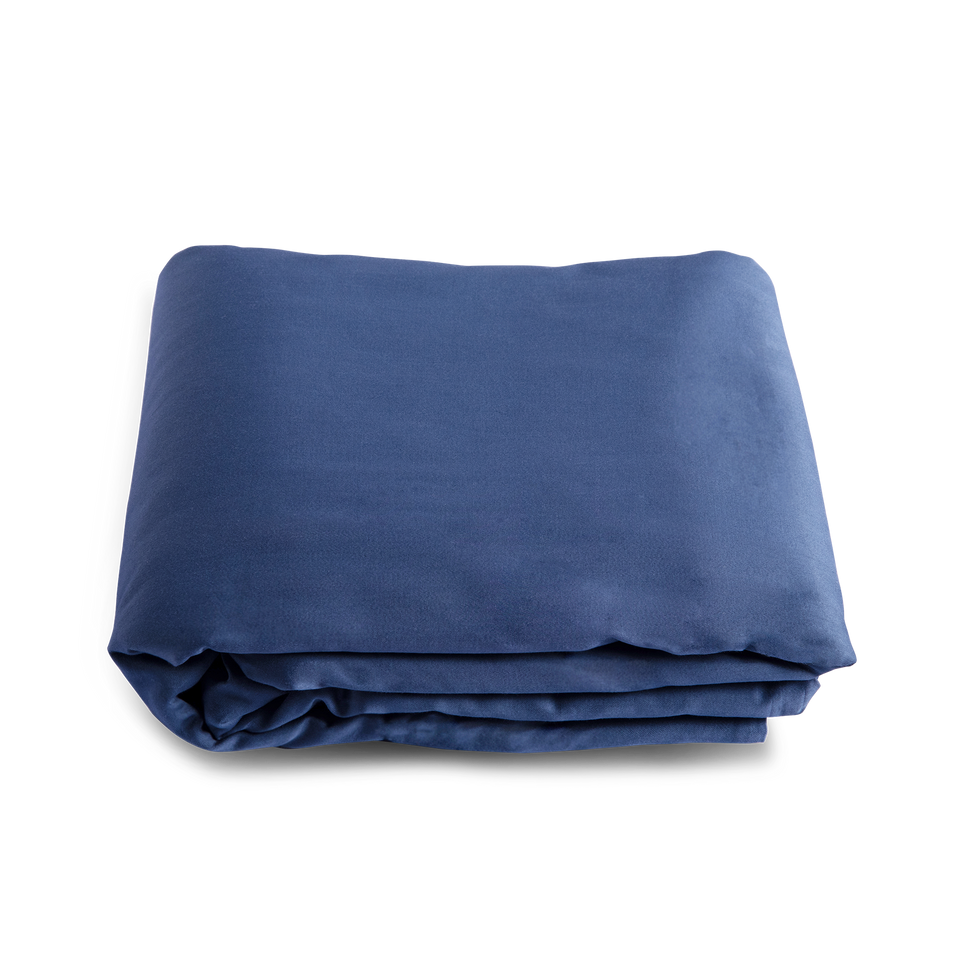 Solid Duvet Cover - Moonlight Blue