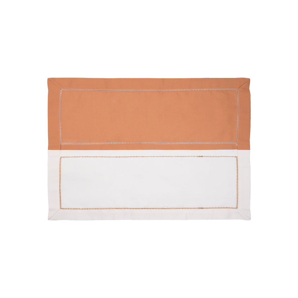 Fusion Tablemats - Copper & Cream