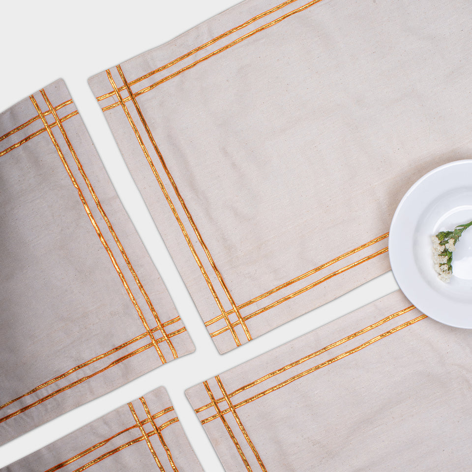 Gota Tablemats - Cream