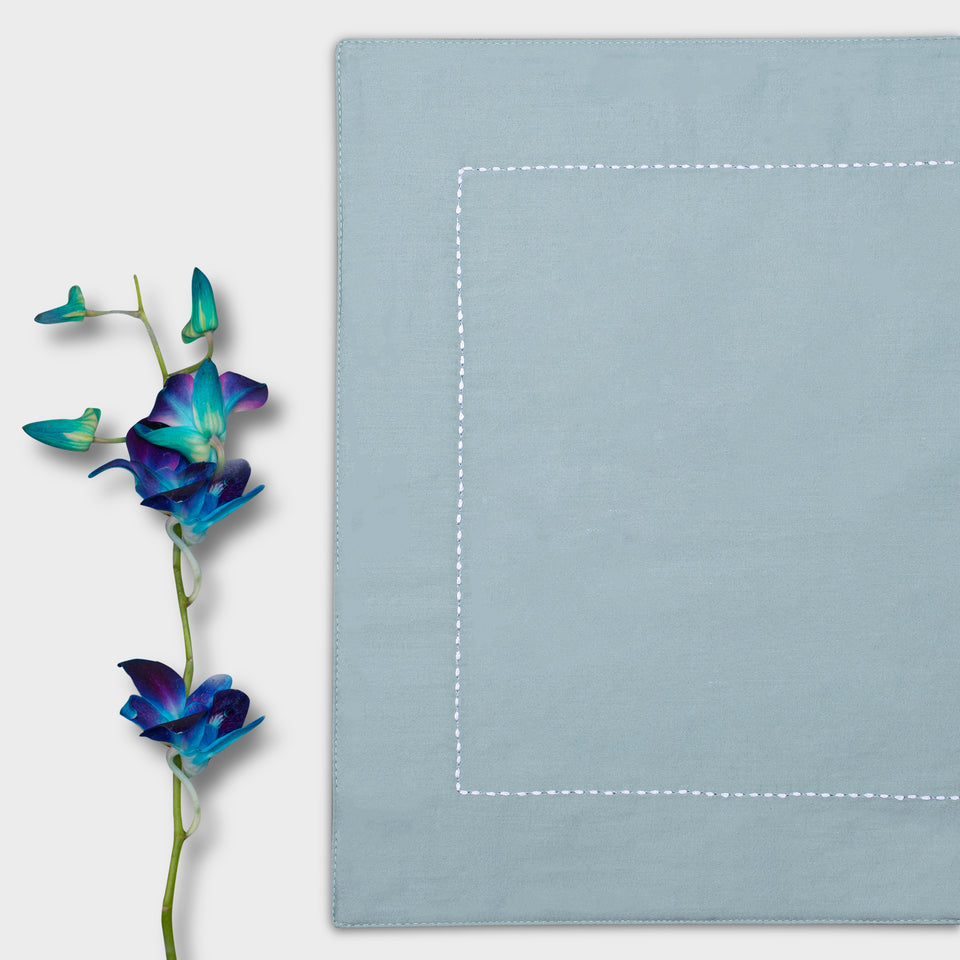 Rice Tablemats - Frosty Green