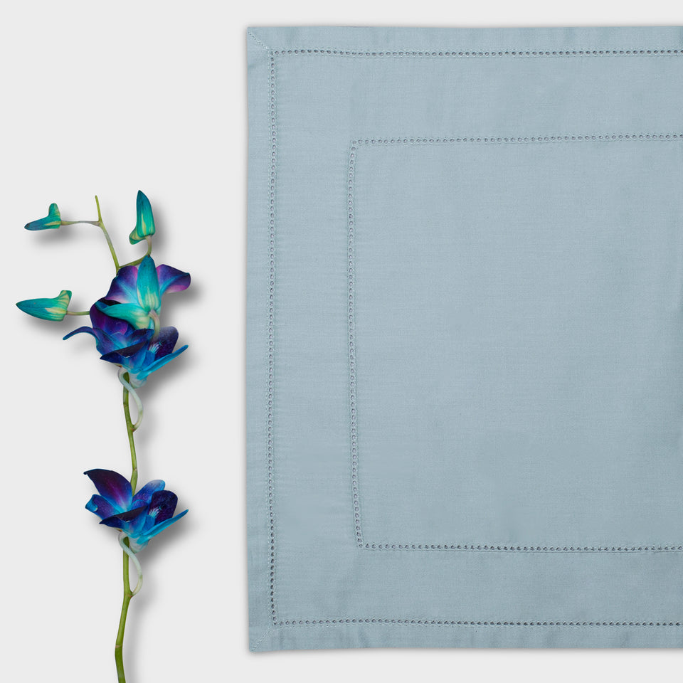 Picot Tablemats - Frosty Green