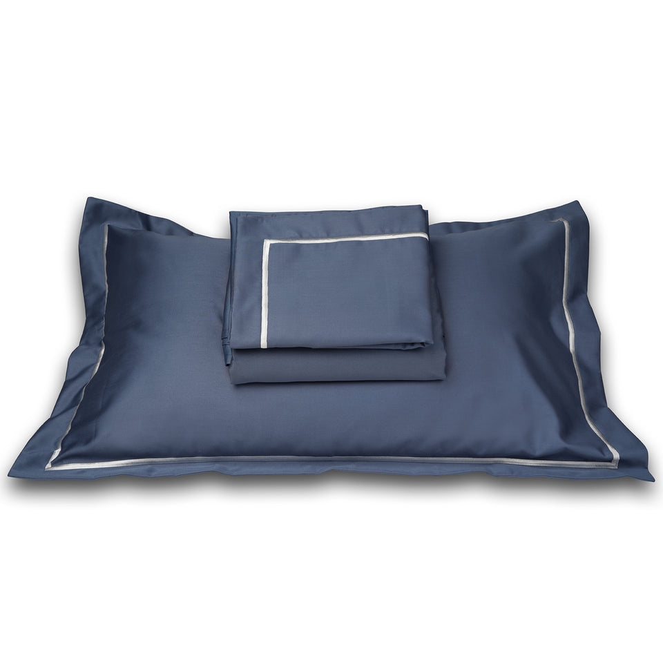 Modern blue bedsheet